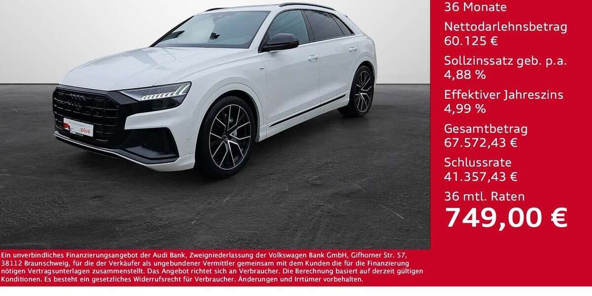Audi Q8 58.228 km 64.930 &euro; Osnabrück 49080