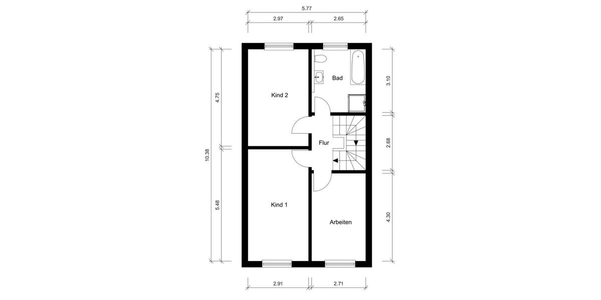 Reihenhaus Peine - 6 Zimmer, 154 m&sup2;, 1.260&euro; | Angebot:25374355