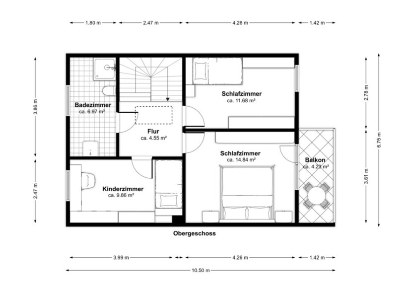 Delmenhorst-Brendel Gepflegtes Reihenendhaus mit schönem Garten und Garage in ruhiger Wohngegend
