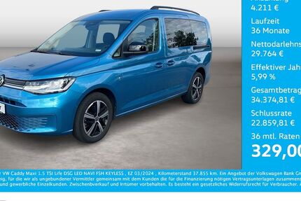 VW Caddy Maxi 37.855 km 32.975 &euro; Bernsdorf 09337