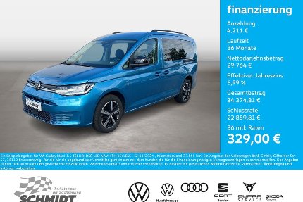 VW Caddy Maxi 37.855 km 33.975 &euro; Bernsdorf 09337