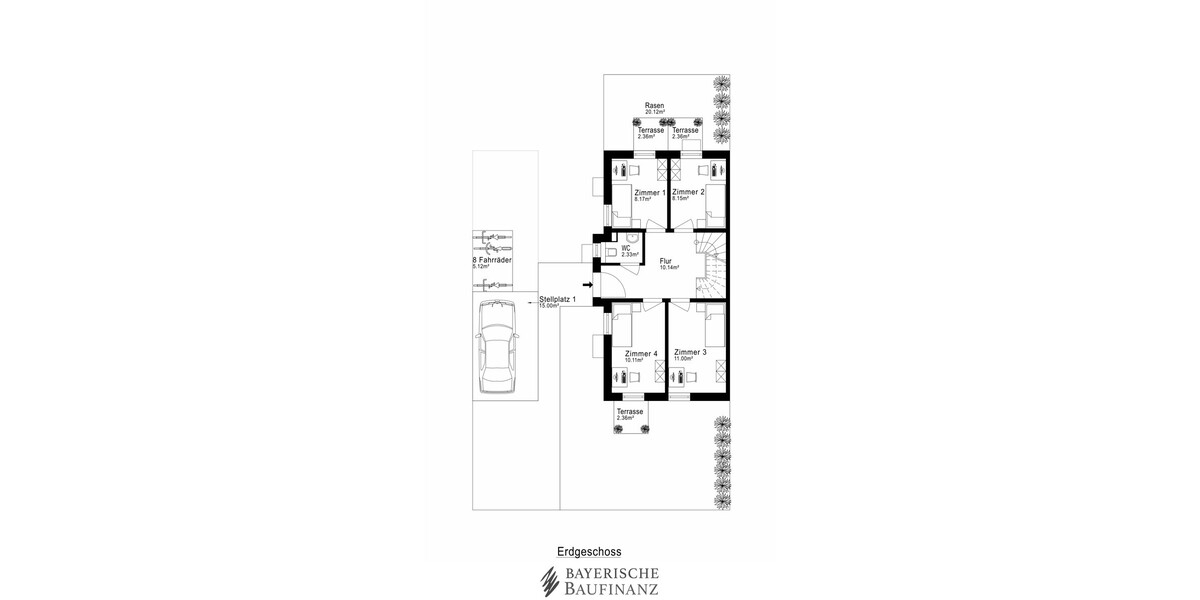 • 6 % RENDITE BEI NEUBAU • CO-LIVING IN FELDMOCHING • SÜD-WEST-LAGE • 450 M ZU U- UND S-BAHN • - Doppelhaushälfte München Feldmoching-Hasenbergl | Angebot:27147134