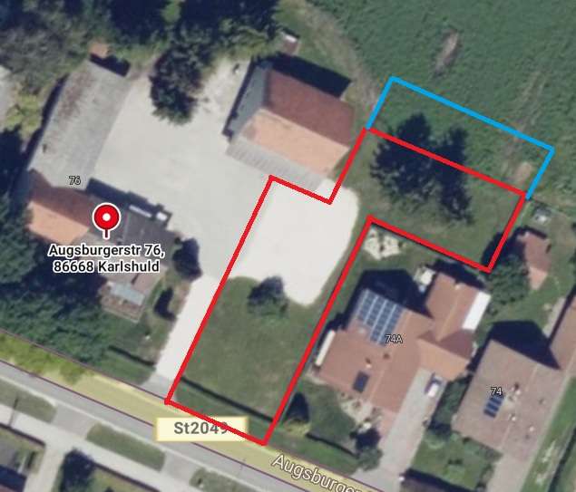 Grundstück Karlshud - 299.000&euro; | Angebot:26764153