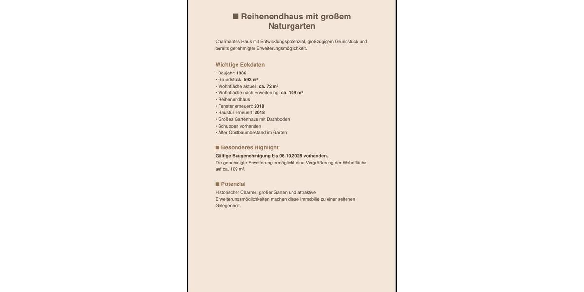 Doppelhaushälfte Leegebruch - 3 Zimmer, 72 m&sup2;, 230.000&euro; | Angebot:27132560