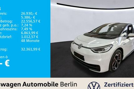 VW ID.3 12.510 km 26.930 &euro; Berlin 12681
