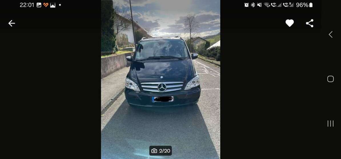 Mercedes-Benz Viano 168.000 km 27.550 € Meinerzhagen 58540