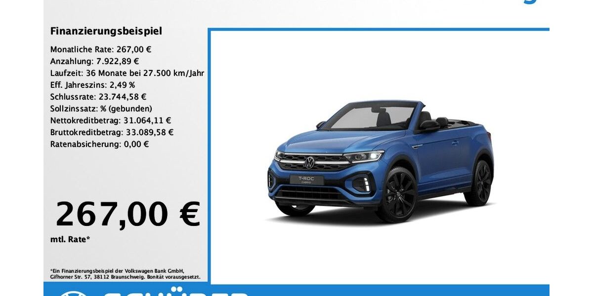 VW T-Roc 8.946 km 38.487 &euro; Dießen am Ammersee 86911
