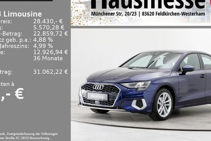 Audi A3 46.900 km 27.860 &euro; Feldkirchen/Westerham 83620