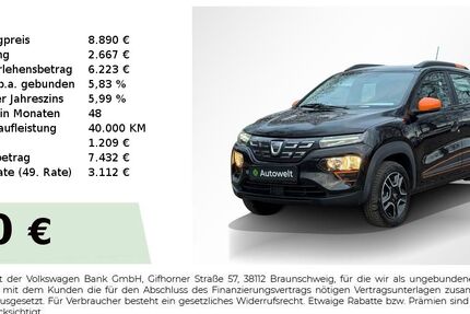 Dacia Spring 22.190 km 8.890 &euro; Nürnberg 90431