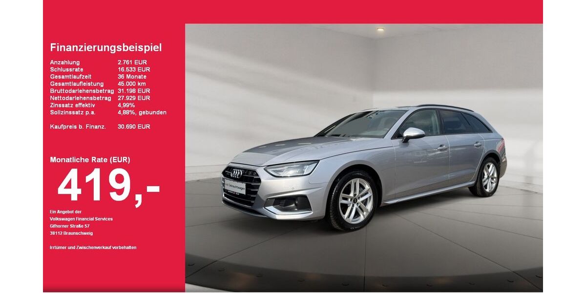 Audi A4 93.000 km 30.690 &euro; Landau 76829