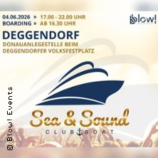 Sea and Sound Club Boat 2026 04.06.2026 Donau-Anlegestelle beim Deggendorfer Volksfestplatz