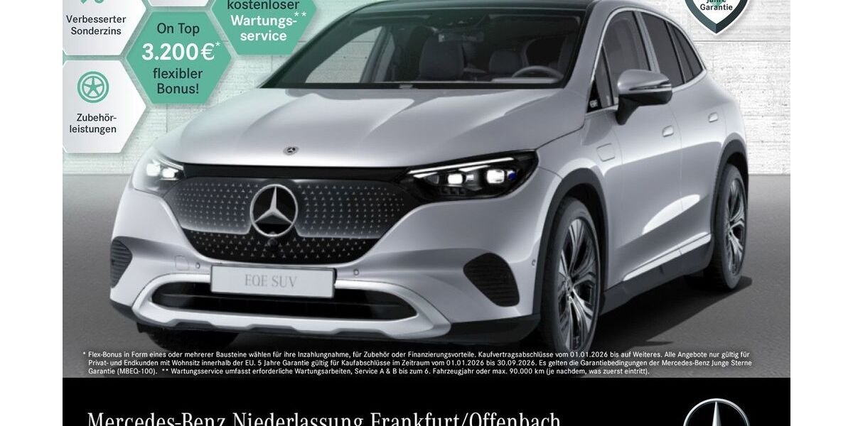 Mercedes-Benz EQE SUV 13.816 km 57.990 &euro; Frankfurt 60599