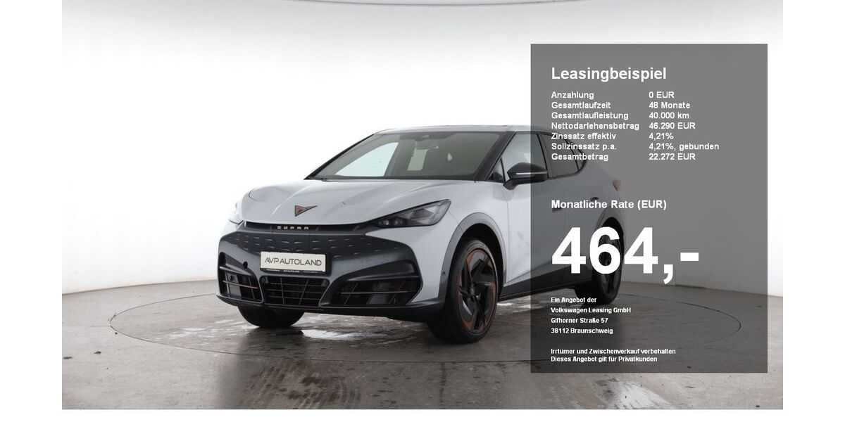 Cupra Tavascan 5.300 km 46.290 &euro; Plattling 94447