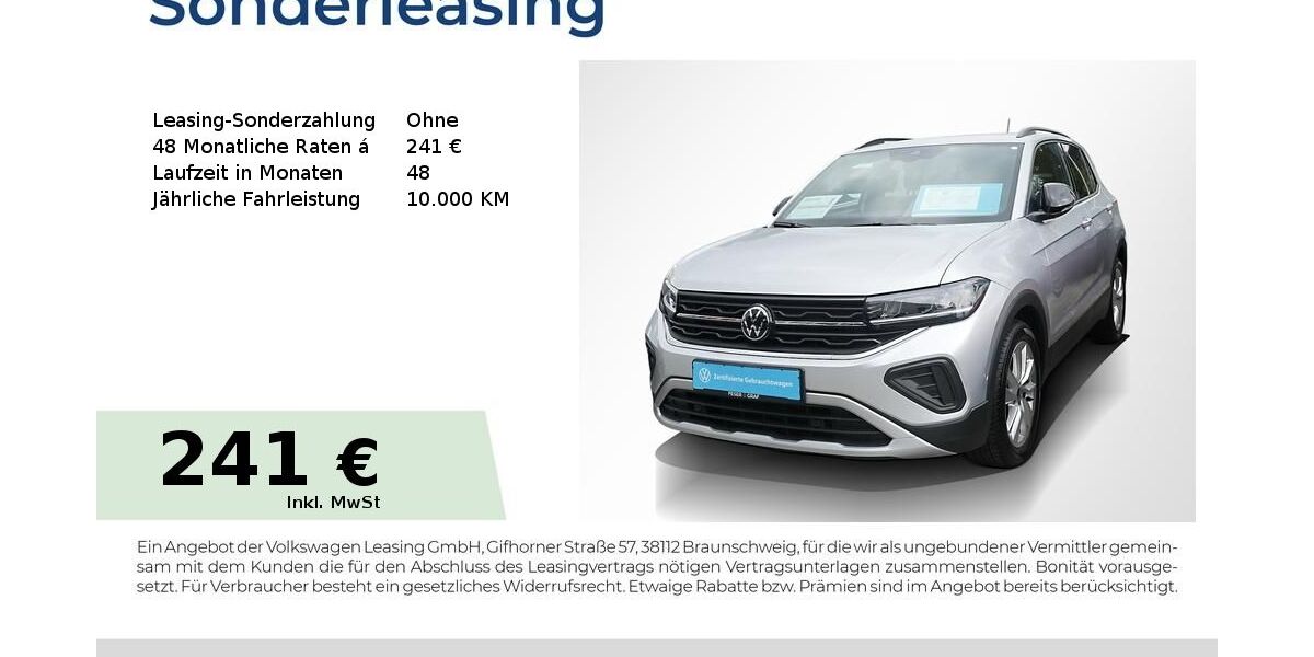 VW T-Cross 25.950 km 22.440 &euro; Erlangen 91058