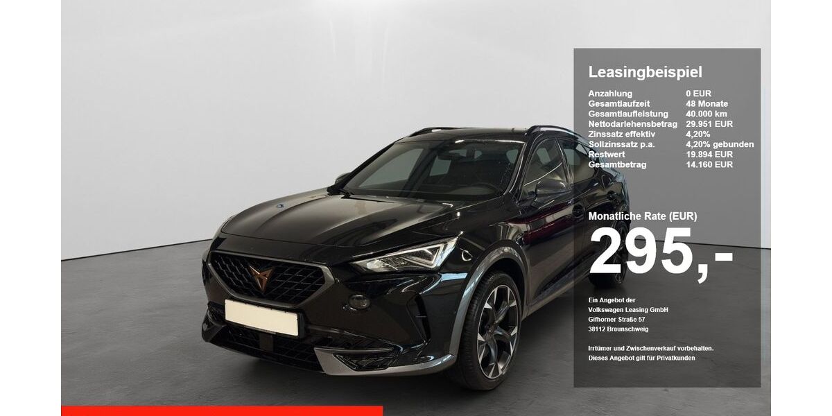 Cupra Formentor 55.262 km 29.450 &euro; Regensburg 93055