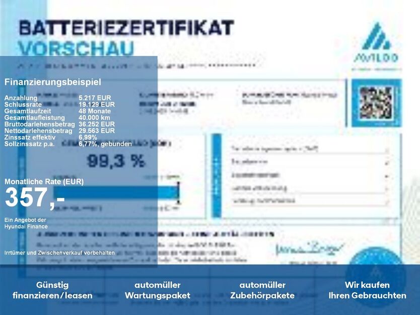 Hyundai IONIQ 5 10.988 km 34.780 € Coburg 96450