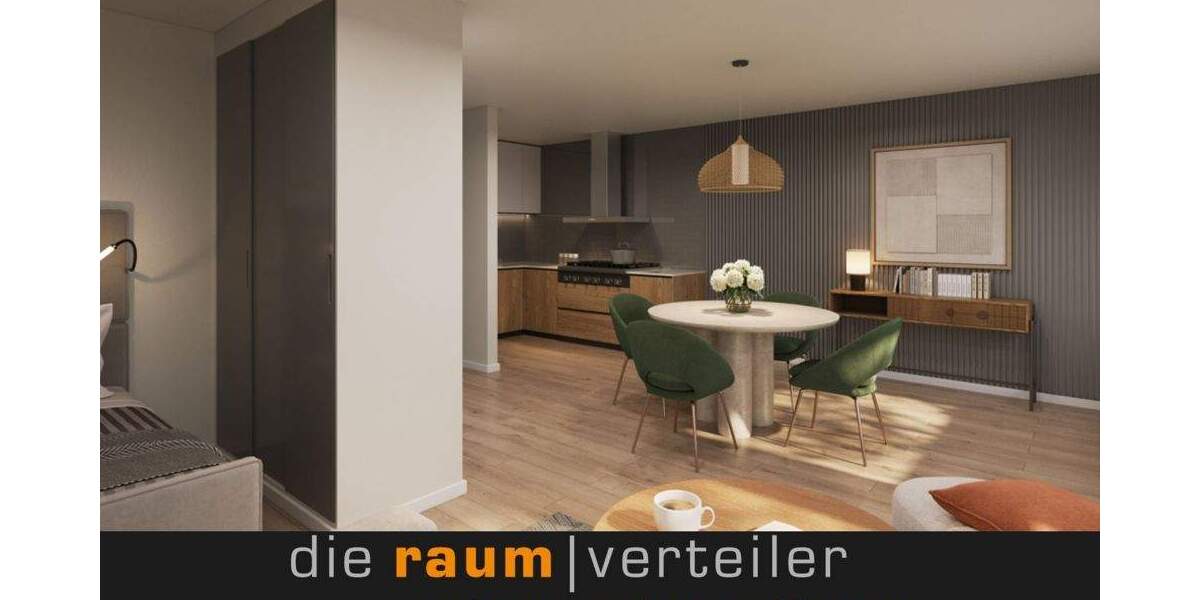 Neubau 1-Zimmer Appartement in modernem 7 Familienhaus, gute Lage von Bruckmühl 1 zimmer