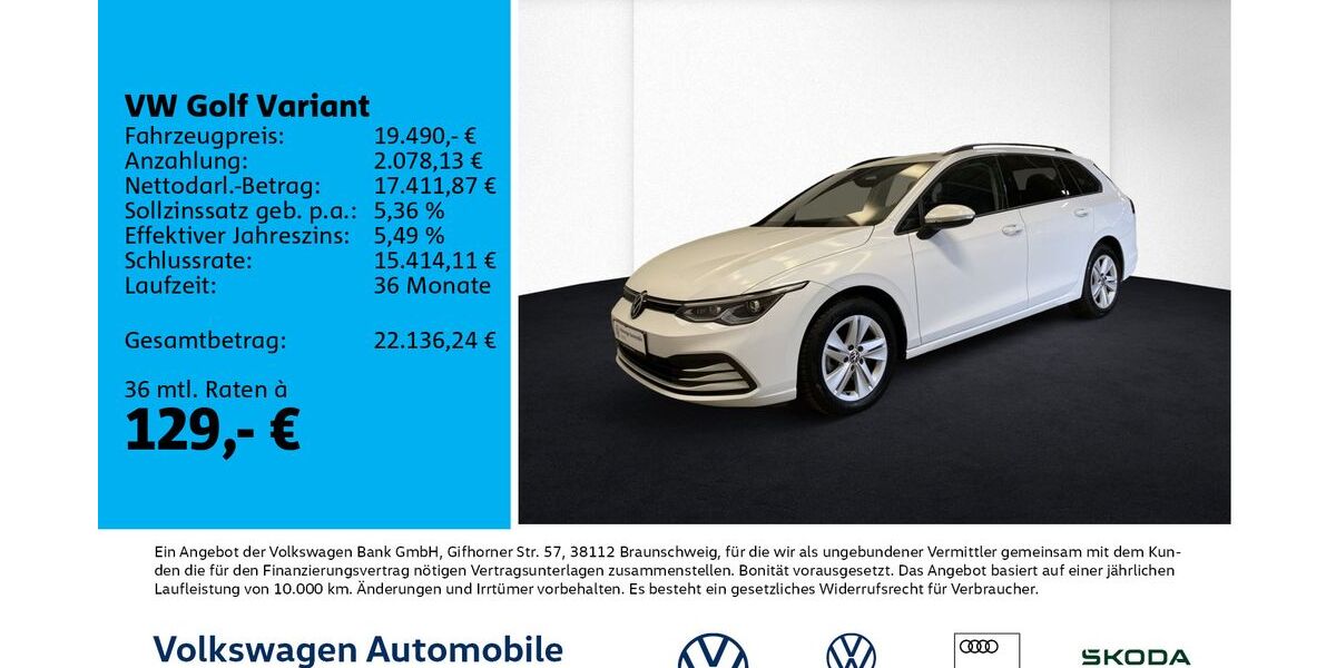 VW Golf 55.609 km 19.490 &euro; Leipzig 04178