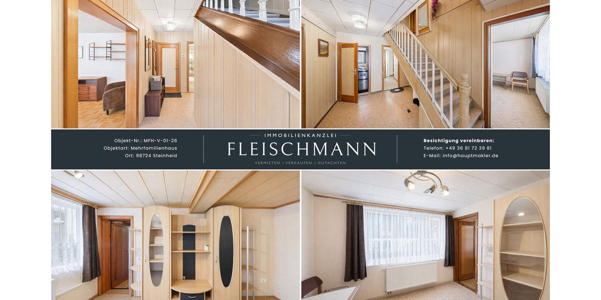 Gepflegtes Haus im Ortskern von Neuhaus am Rennweg mit flexibler Nutzung - Zweifamilienhaus Neuhaus am Rennweg | Angebot:26442566
