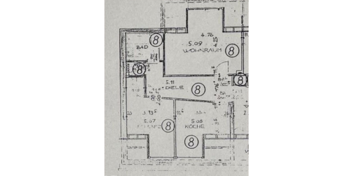 Dachgeschoßwohnung Düsseldorf Stadtbezirk 9 - 2 Zimmer, 54 m&sup2;, 255.000&euro; | Angebot:25760595