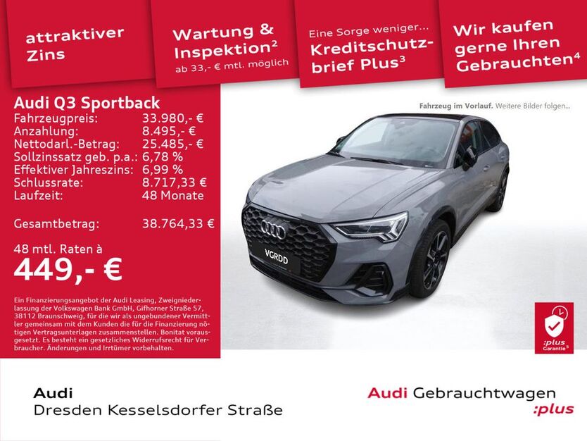 Audi Q3 34.868 km 33.980 € Dresden 01169