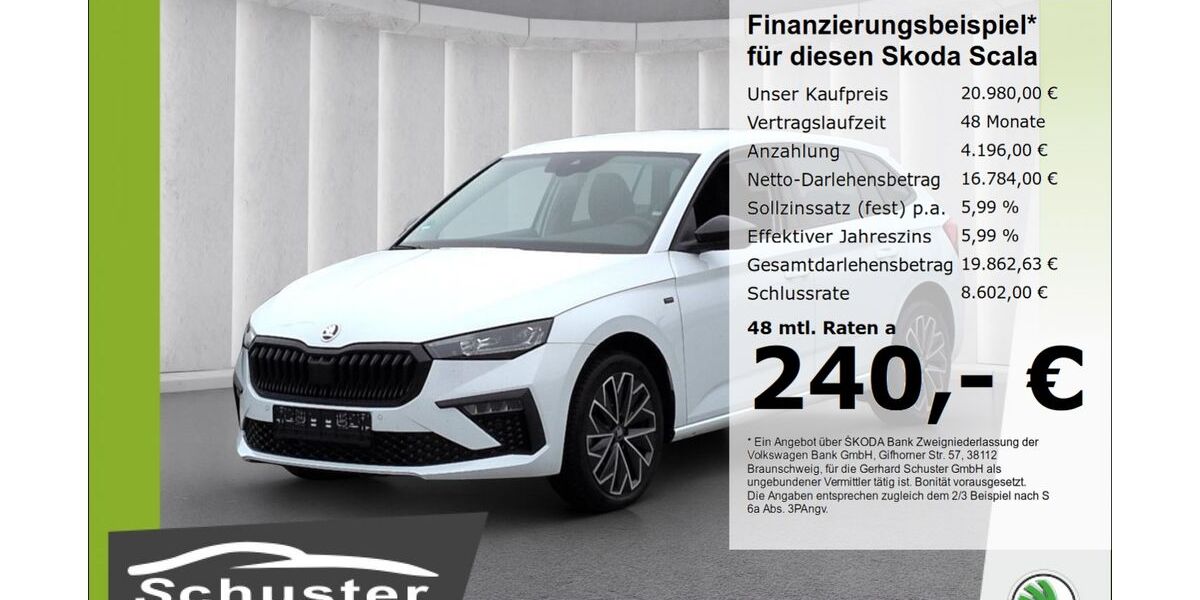 Skoda Scala 23.552 km 20.980 &euro; Ruhstorf 94099