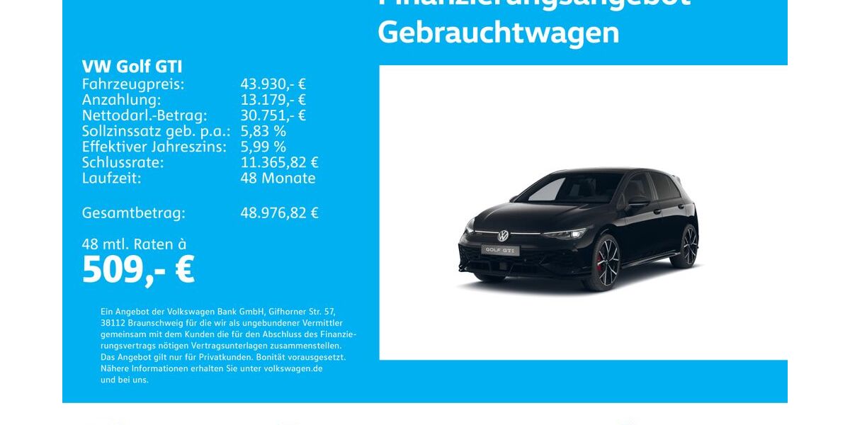 VW Golf 10.693 km 43.930 &euro; Stuttgart-Wangen 70188