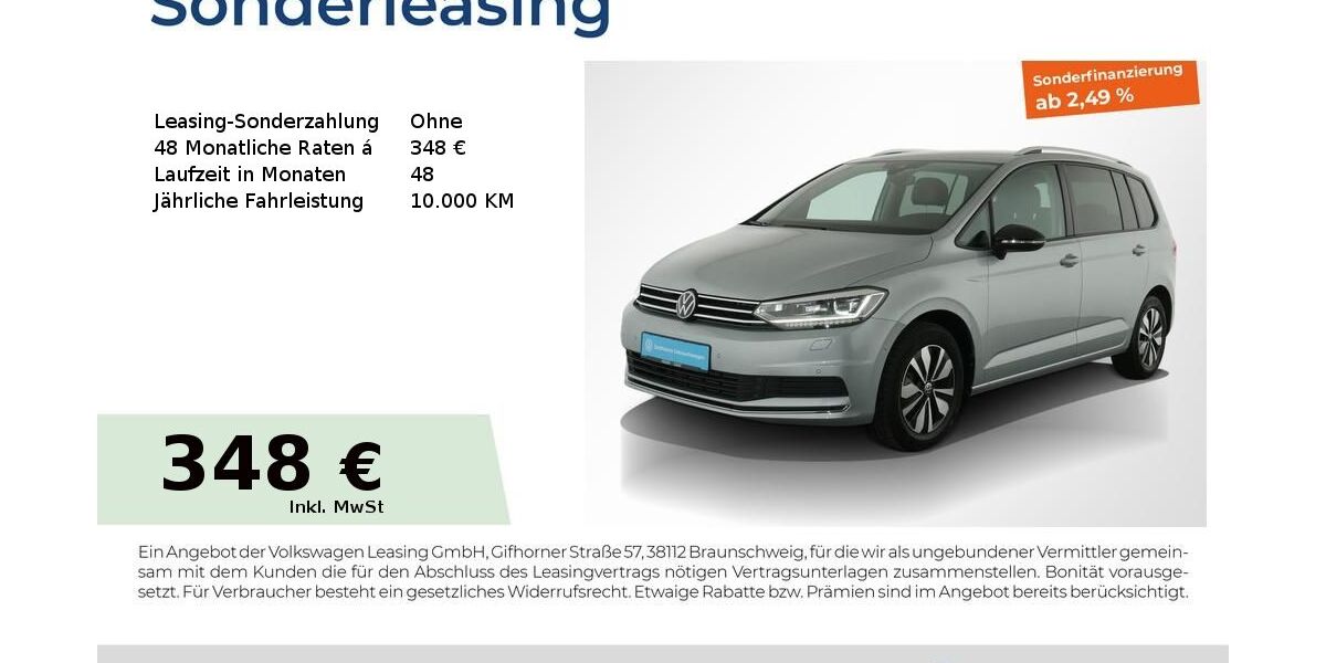 VW Touran 16.311 km 34.804 &euro; Nürnberg 90411