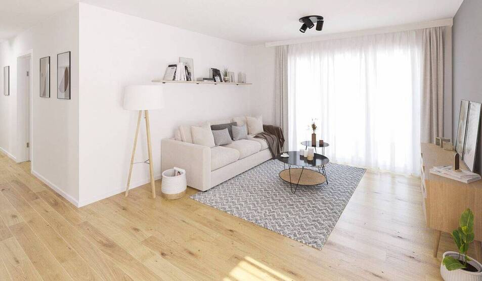 Helle Wohnung mit Balkon zum Garten 4 zimmer