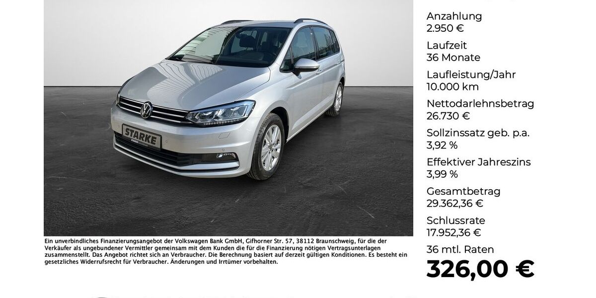 VW Touran 53.066 km 29.680 &euro; Georgsmarienhütte (Osnabrück) 49124
