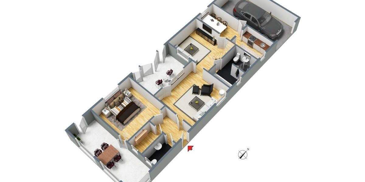 Einfamilienhaus Ribnitz-Damgarten / Klockenhagen Klockenhagen - 6 Zimmer, 130 m&sup2;, 245.000&euro; | Angebot:25747084