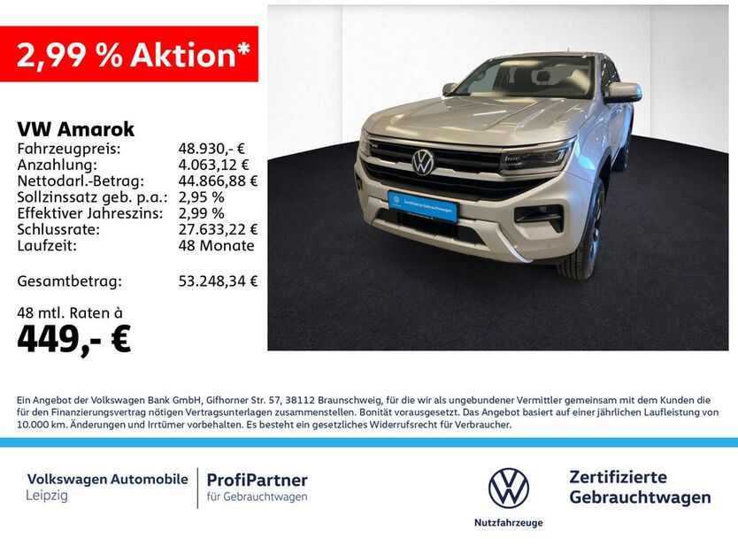 VW Amarok 15.649 km 48.930 € Leipzig 04178