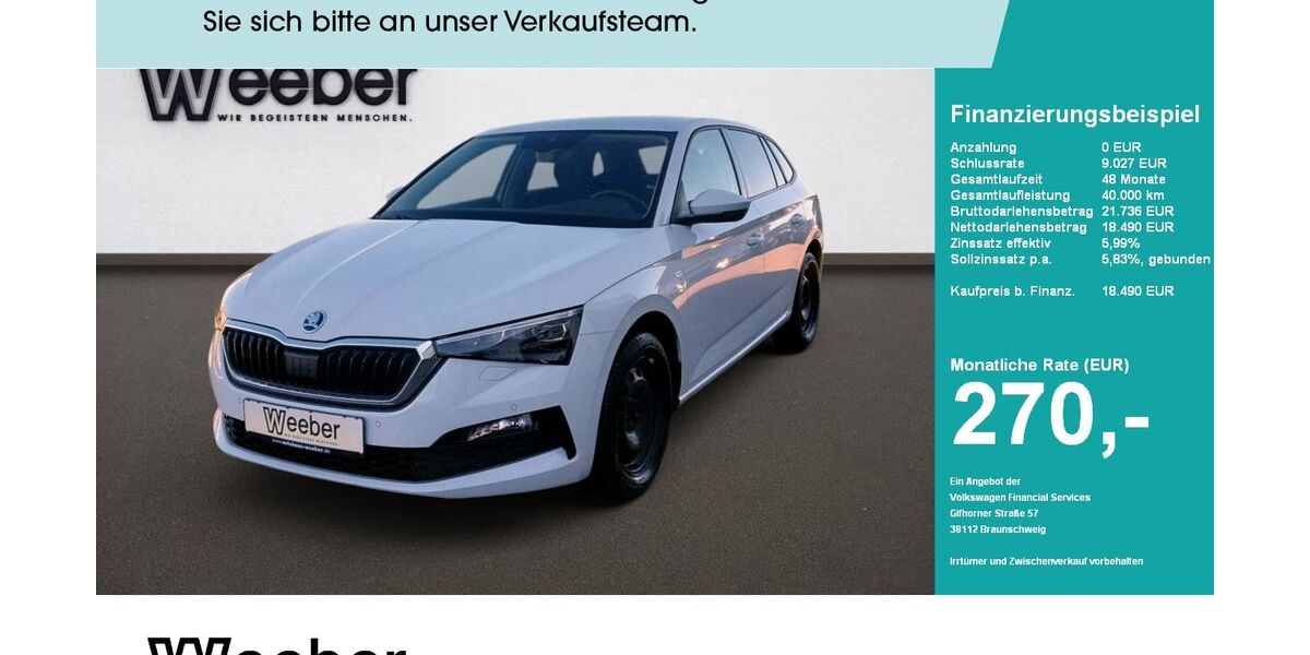 Skoda Scala 45.110 km 17.980 &euro; Calw 75365