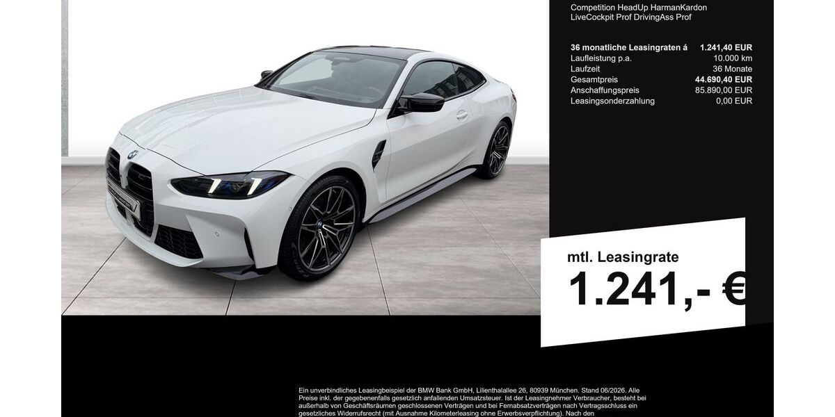 BMW M4 26.900 km 83.890 &euro; Korbach 34497