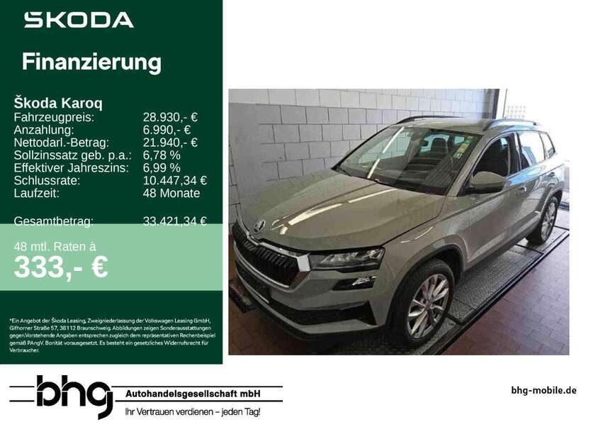 Skoda Karoq 68.600 km 28.930 € Kehl 77694