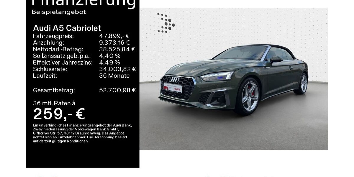 Audi A5 5.100 km 47.899 &euro; Hanau 63452