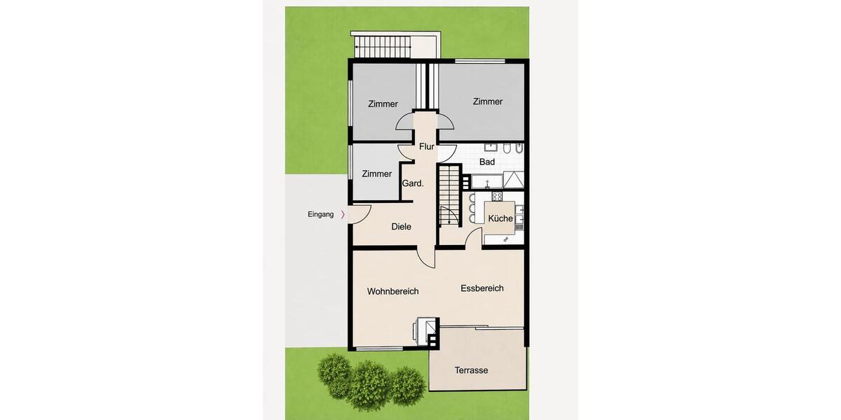 Bungalow Ensdorf - 4 Zimmer, 104 m&sup2;, 240.000&euro; | Angebot:27085892