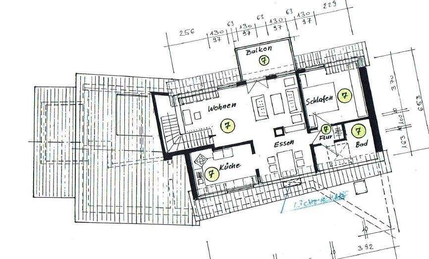 3-Zimmerwohnung mit Balkon und Zusatzapartment in gepflegter Atmosphäre zu vermieten 3 zimmer