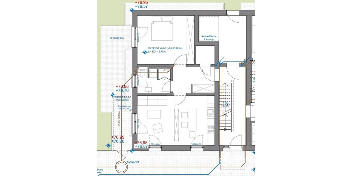 Erdgeschoßwohnung Unna Alte Heide - 2 Zimmer, 65 m&sup2;, 780&euro; | Angebot:24994354