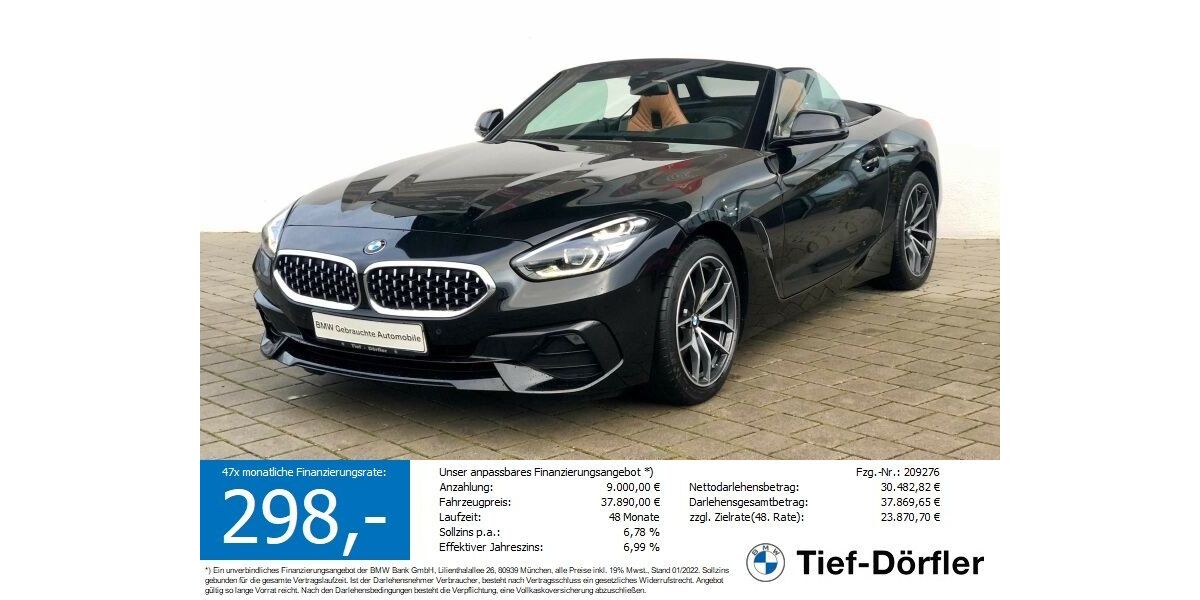 BMW Z4 42.375 km 35.890 &euro; Marktsteft 97342
