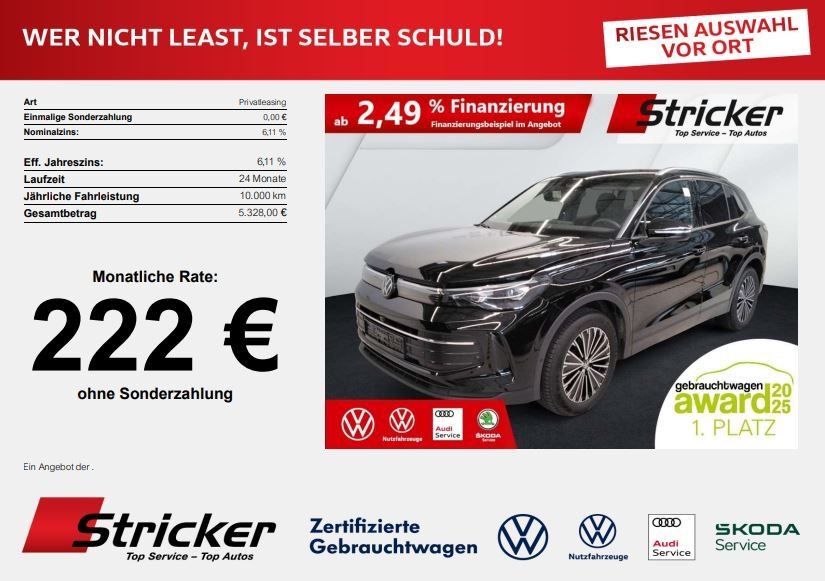 VW Tiguan 24.800 km 30.949 &euro; Horn-Bad Meinberg 32805