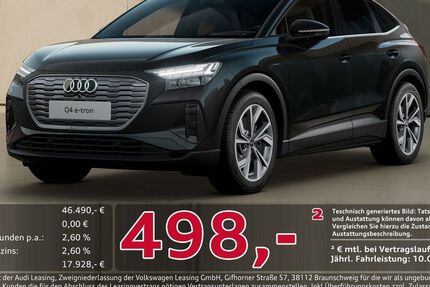 Audi Q4 e-tron 3.125 km 46.490 &euro; Ingolstadt 85057