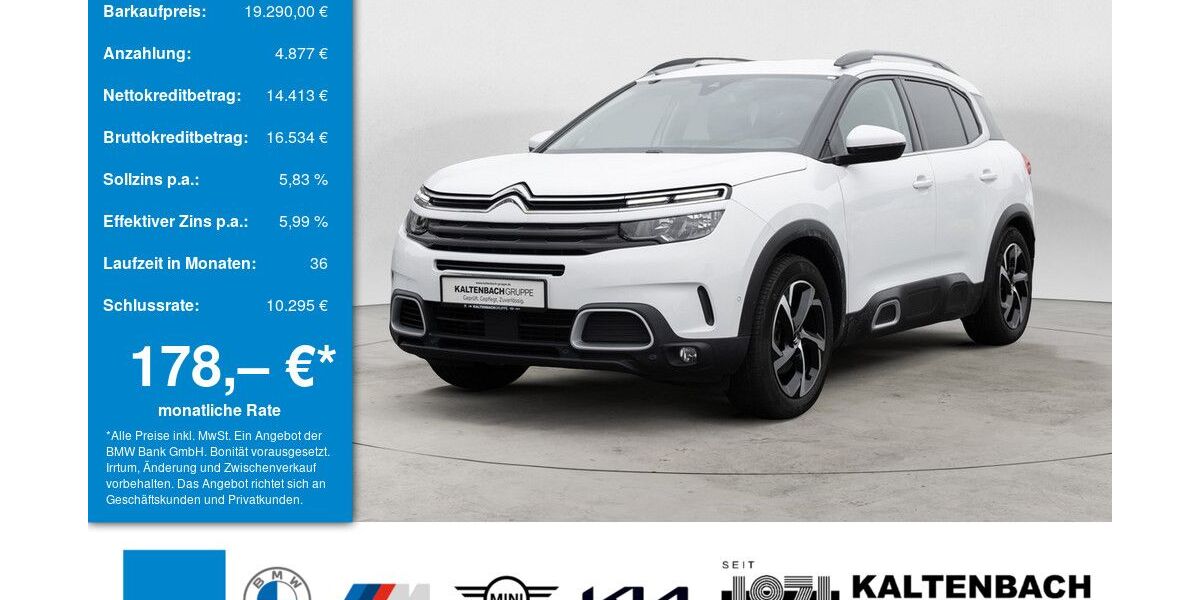 Citroen C5 Aircross 61.723 km 19.290 &euro; Overath-Vilkerath 51491
