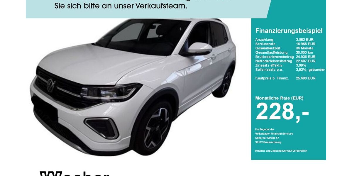 VW T-Cross 6.243 km 25.689 &euro; Herrenberg 71083