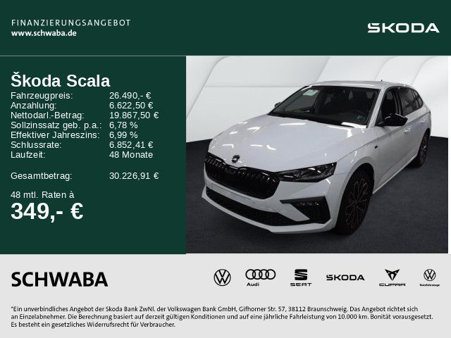 Skoda Scala 21.700 km 26.490 € Gersthofen 86368