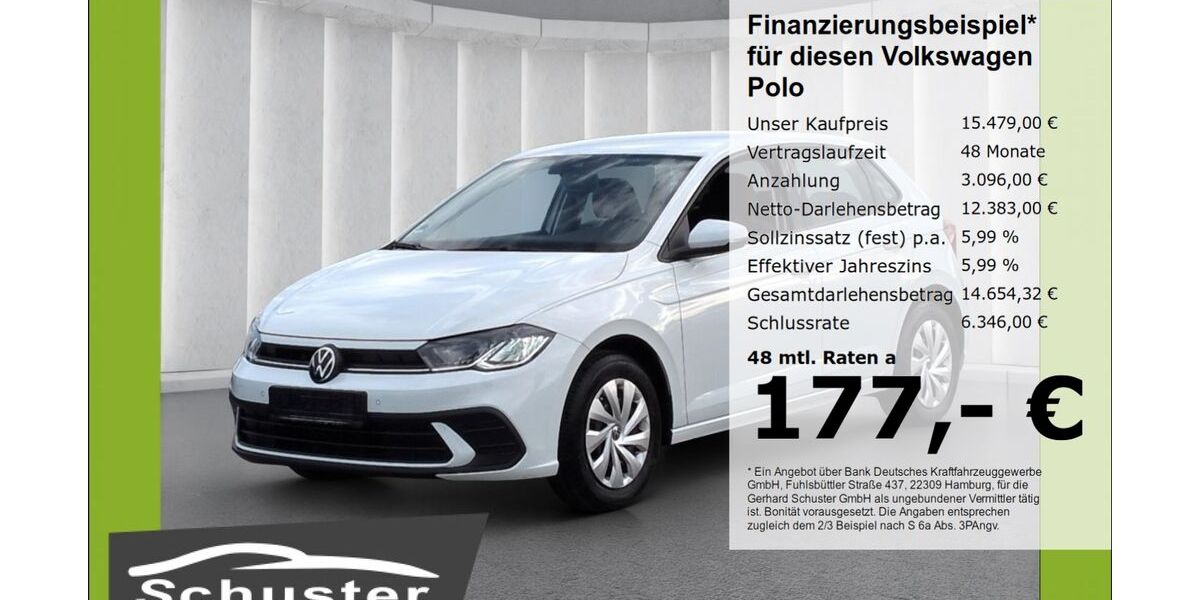 VW Polo 58.977 km 15.479 &euro; Ruhstorf 94099