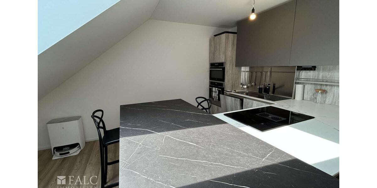 Energieeffiziente Dachgeschosswohnung - möbliert zu vermieten! 2 zimmer