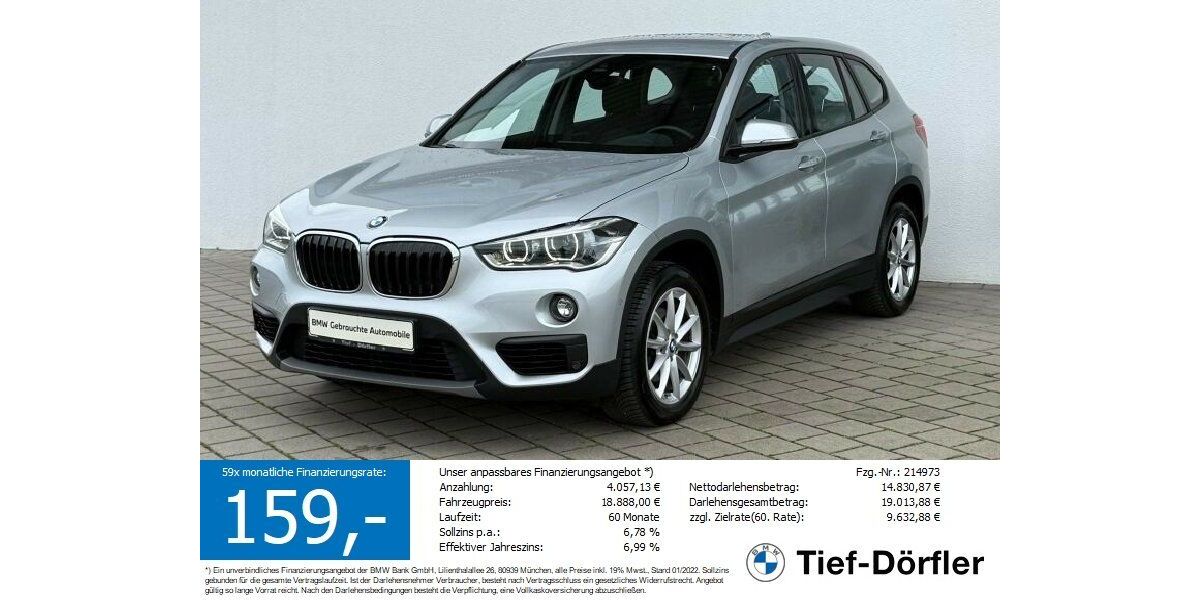 BMW X1 83.160 km 18.150 &euro; Marktsteft 97342