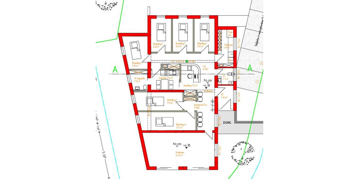 Praxisräume zu vermieten 5 zimmer
