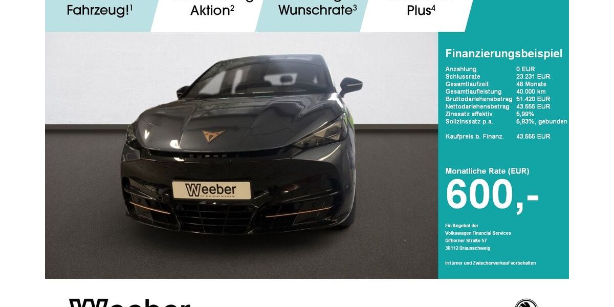 Cupra Tavascan 18.900 km 43.555 &euro; Calw 75365